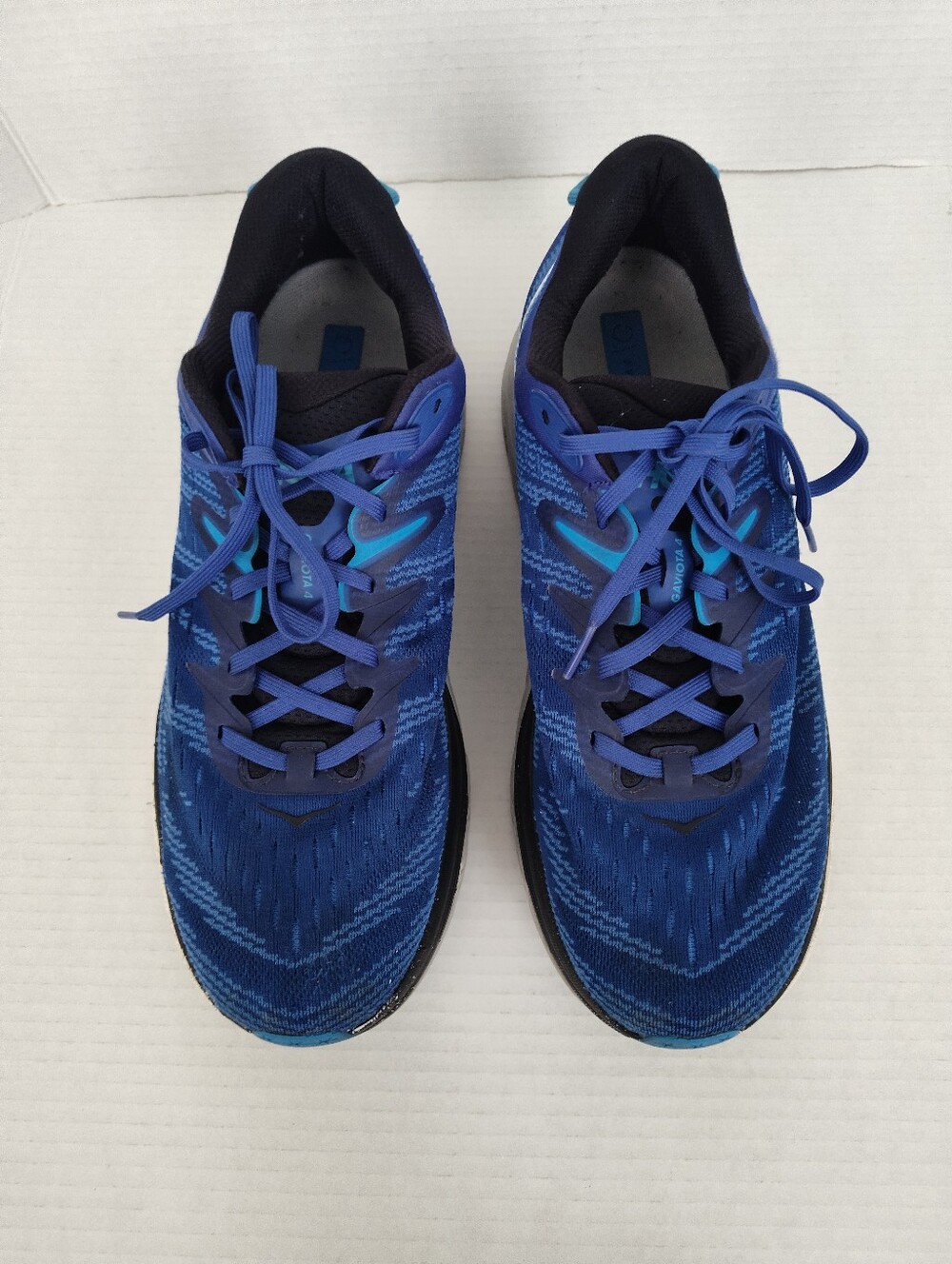 Hoka Gaviota 4 Mens Running Shoes Blue Graphite Mens 12.5D - Picture 2 of 9